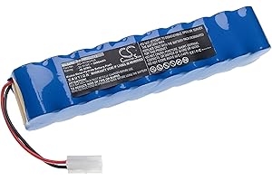 vhbw batteria compatibile con Rowenta Air Force Extreme RH877501 2D 1, RH877501 8M 0 aspirapolvere home cleaner (2000mAh, 24V, NiMH)