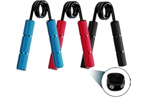 RPM POWER Power Gripper Metal Series – profesjonalne wzmacniacze chwytu (22,7 kg – 181 kg) do treningu chwytu, nadgarstka i ramion