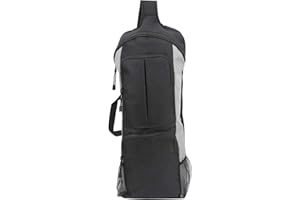 FOXCUP Torba do jogi Ciemnoszary wielofunkcyjny plecak na maty do jogi z siateczkowymi kieszeniami bocznymi i kieszeniami na suwak z przodu