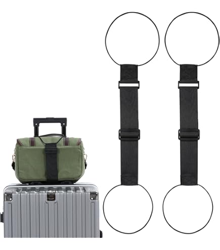 Accessoire Voyage Pratique Sangle élastique Pour Bagages - Tendeur Pratique Pour Valises Et Sacs Sangle De Valise De Voyage