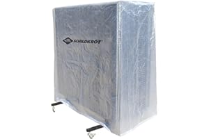 ‎SCHILDKRÖT Donic-Schildkröt Tischtennis Tischhülle, robuste Polyethylen-Folie, für alle gängigen zusammenklappbaren Tischtennis-Tische, 828530