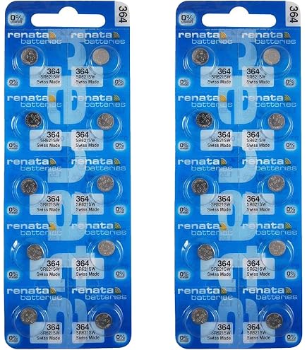Lot De 10 Piles Renata 390 SR1130SW 1,55V - Pour Montre Suisse Sans Mercure