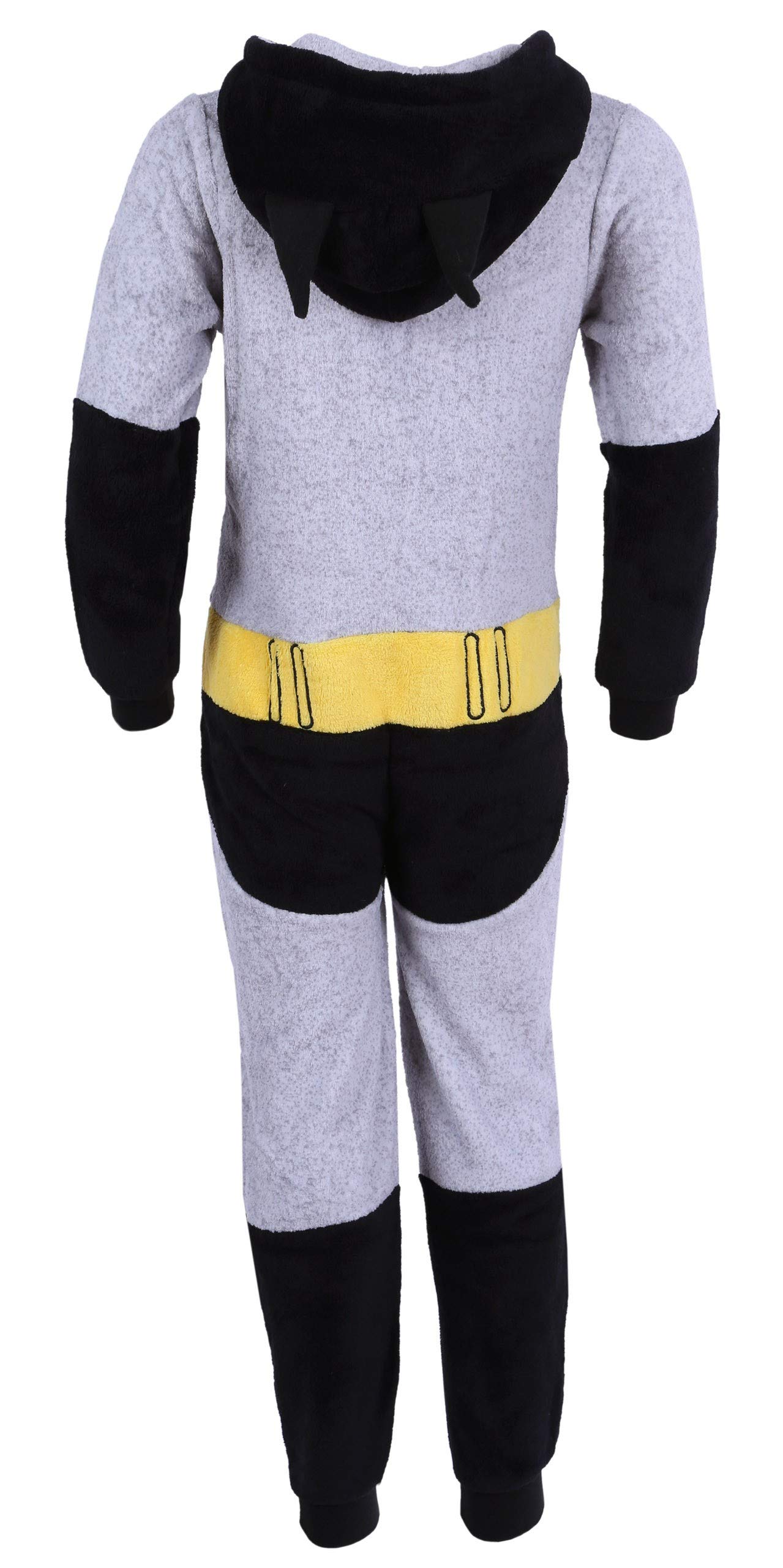 Batman-DC-COMICS-Grauer-einteiliger-Schlafanzug