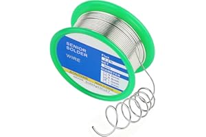 Acual Lötzinn 1mm, Lötzinn Bleifrei mit Flussmittel, Soldering Wire mit Kolophonium Kern, 30g Solder Wire Lead Free Sn99 Ag0.3 Cu0.7, Elektronik Lötdraht, für Reparatur Elektrolöten Heimwerken