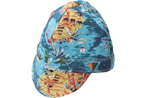 CLISPEED Cappello di Saldatura di Alta qualità Saldatore di Saldatura Cappello di Protezione di Saldatura ritardante di Fiamma (Modello Casuale)