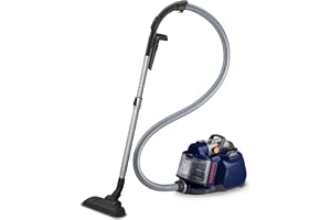 Electrolux 2200W Bagless Canister Vacuum Cleaner, Powerful Suction & Quiet Operation, Silent Motor Technology & Easy Empty, Allergyplus Clean Air Filtration for Pet Hair, Hard Floor & Carpet ZSPC2000