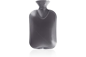 FASHY Hot Water Bottle Single Ribbed 2L