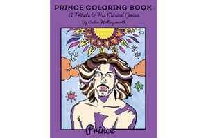 Prince Coloring Book: A Tribute to His Musical Genius