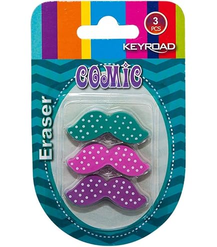 Kesote Gomme Per Matita A Forma Di Dado - Set 24 Pezzi Multicolore, Regalo Per Bambini, Scuola E Ufficio