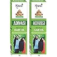 Mahishmati Original Adivasi Herbal Hair Growth Oil, Controls Hair fall, Strong and Healthy Hair, Repair Frizzy Hair | Scalp Nourishment | Helps Hair Thickening | Reduces Split Ends 100ml (Pack of 2)