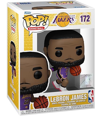 lebron james funko pop 10 inch yellow jersey