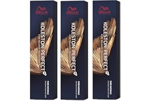 WELLA PROFESSIONALS Wella Koleston Perfect ME+ KP Pure Naturals Tinte para el cabello, 7/00, 3 unidades, color rubio claro