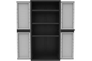 WEBMARKETPOINT Armario Exterior 2 Puertas Cm. 90x54x180