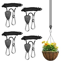 Cricchetti Corda Regolabili Dazhtu - 4 Pezzi, Portata 34kg, Per Piante, Tende, Escursionismo