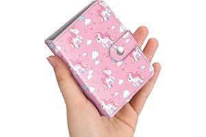 Fintie Mini album fotograficzny na filmy 2x3 cale - 52 kieszonki małe albumy na aparat natychmiastowy Fujifilm Instax Mini/Polaroid Hi-Print zdjęcia, uchwyt na karty fotograficzne Kpop, segregator