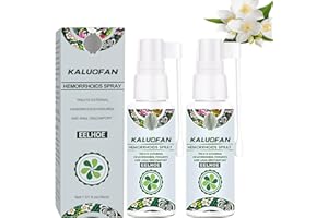 Kaluofan Lot de 2 Sprays Naturels Herbal Spray,Atténue la Douleur, Les Démangeaisons, Les Brûlures, Doux, Agit Rapidement, Formule 100% Naturelle,Pour un Traitement Externe Apaisant
