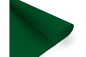 Interdruk-Papel crepé, Color 118 Verde Oscuro, Large BIKW118