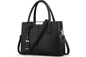 VARLIVOO Elegante Donna Borsa Delle Donne Borse a Mano Borse a Spalla Con Tracolla Regolabile Borsa Tote Impermeabile PU Pelle Borsa