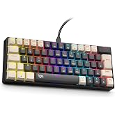 GAMEAGLE%60 Kablolu RGB Mekanik Gaming Klavye, T&uuml;rk&ccedil;e Q, Blue Switch KB-06 | Kablolu Type-C, 12 Işık Modu, 25 Tuş Anti-Ghosti