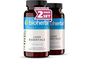 Liver Essentials 200 Capsules - for a Gentle Cleanse and Liver Wellness Support by BIOHERBA
