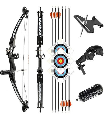M106 Arc composé Arc de chasse ensemble, 40-60lbs, arc