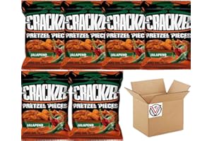 GENERIC VIMIX Crackzel Jalapeno Pretzels Crisps 85g (06 Bags)