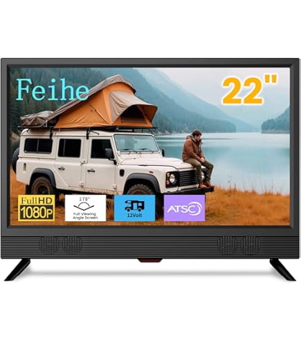 19 Inch LED Widescreen TV with Digital ATSC Tuners HDMI/VGA/RCA