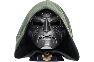 Marvel Legends Series Doctor Doom Premium Rollenspiel-Helm, interaktives Spielzeug für Rollenspiele für Fans und Kinder ab 14 Jahre, Teil Einer Marvel Filmkostüms und als Weihnachtsaktivität