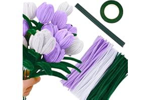 BOFUNX 300pcs 30 cm Scovolini Ciniglia Steli di Ciniglia Scovolini Colorati Filo di Ciniglia Pipa Cleaner per Lavoretti Decorazione Creativo Artigianato Fai da te per Bambini e Adulti