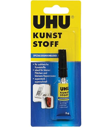 UHU, Colle Instantanée Avec Pinceau, Flacon De 5g, 45545