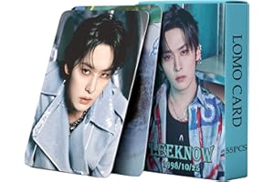 YUTO Stray Kids Photocards 55 PCS Stray Kids Album Photo Cards Stray Kids Kpop Gift Lomo Cards Merch for Boys and Girls (Lee Know)