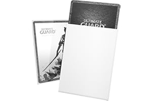 Ultimate Guard UGD010111 Katana Sleeves - White (100) [Standard Size, 66 x 91mm]