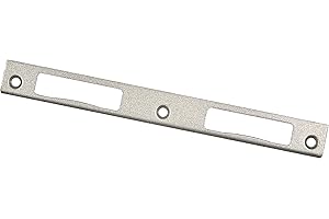 Alpertec 36052060 - Lamiera angolare per porte di casa, 190 mm x 20 mm x 8 mm, colore: Argento