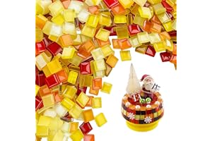 TenaLucy 1 100 delars mosaikset för vuxna och barn, 1 kg | 1 x 1 cm kreativ fritid för barn, mosaik, spegel, mosaik, fritid