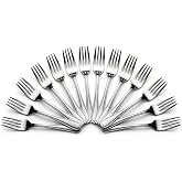 Mumma's LIFE Stainless Steel Dinner Forks | Set of 12Piece