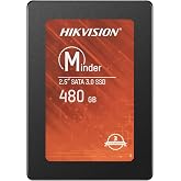 HIKVISION Minder-S SSD 480GB Dahili SSD (2,5" Dahili SSD, SATA III, Darbeye Dayanıklı, 3D NAND Teknolojisi, 560MB/s Aktarım O