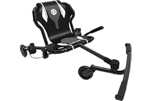 EzyRoller Drifter X Fun Véhicule Enfant Tricycle Trike Véhicule Radio pour Enfants (Noir)