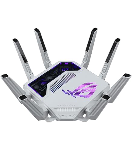 ASUS ROG Rapture GT-BE98 PRO First Quad-Band WiFi 7 Gaming Router