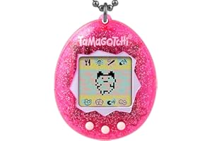 Bandai - Tamagotchi Original Color Collection Pink - Animal électronique virtuel avec écran Couleur - Jouet Animal interactif en Français - Tamagotchi Couleur Rose - Jouet Enfant 8 Ans et + - 46007