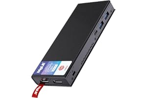 MeLE PCG02 Pro Fanless Stick PC - Reddot Award Winner, N100 8GB 128GB, Dual HDMI, WiFi 5, Gigabit Ethernet, USB-C PD3.0, Ultra-Slim & Compact Micro Desktop for Home, Office, ioT and Industrial