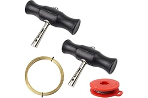 WJUAN Kit Riparazione Parabrezza Auto, Strumento per Kit Auto con Linea di Taglio da 0,8 mm x 22 m, per la Rimozione del Parabrezza Dell'auto