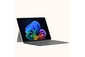 Microsoft Surface Pro Including Keyboard | Copilot+ PC | 12” LCD Touchscreen | Snapdragon® X Plus | 16GB Memory | 512GB SSD | Latest Model, 1st Edition | Platinum