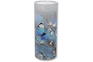 Cherished Urns Butterfly Blossom Eco-Friendly Scattering Tube - Large Adult