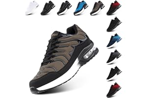 NEOKER Basket Homme Running Femme Sneakers Chaussures de Sport Chaussure Running Basket Compensee Chaussure Fitness Noir Bleu 36-48 EU