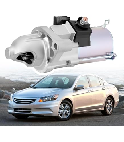 Boatrip 17960 New Starter Motor Replacement For 2006-2012 Honda Accord 2.4, 2006-2011 Civic Si 2.0, 2007-2011 CR-V Element, 2006-2014 Acura TSX 2.4