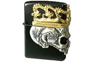 Zippo Corona di teschio/BBZ-SkullKA2