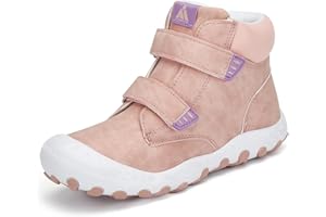 Mishansha Kinder Wanderschuhe Trekkingschuhe Mädchen Leicht rutschfest Outdoorschuhe Turnschuhe Gr.24-38