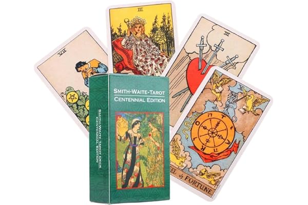 Jeux Divinatoire Tarot,Deck Cartes de Tarot,Tarot Classique,Jeux ta-Rot,78 Smith Waite ta-Rot Cartes pour débutants et Joueurs expérimentés