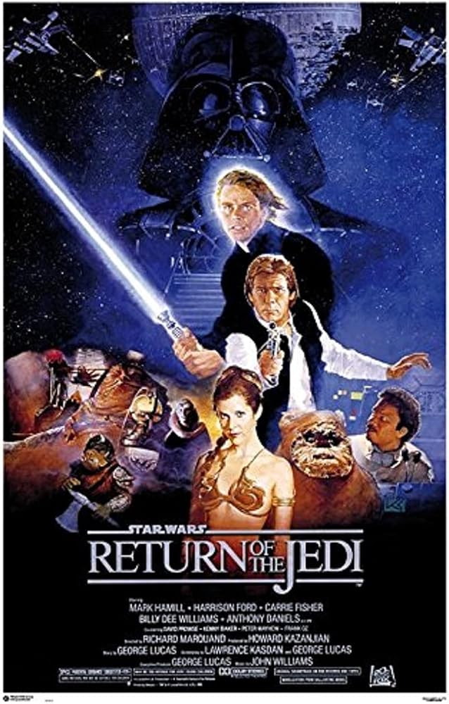 GPE Erik Verlage Gruppe Palmtop Environment 4675 Star Wars Return of The Jedi One Sheet Poster, 61 x 91,5 cm