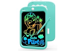 kokodi Einhorn Spielzeug für 3 4 5 6 7 Jahre Mädchen alte Jungen Kinder, 10 Zoll Schreibtafel Zaubertafel Maltafel Kleinkinderspielzeug Lernspielzeug Geschenk für Geburtstag Weihnachten, Blau